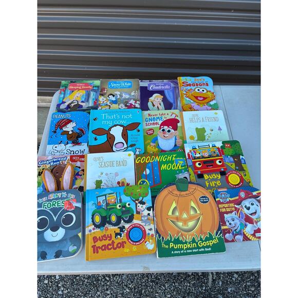 16 Children's Board Books Exact Assorted Titles Pictured Very Good Condition (B) - Picture 1 of 7